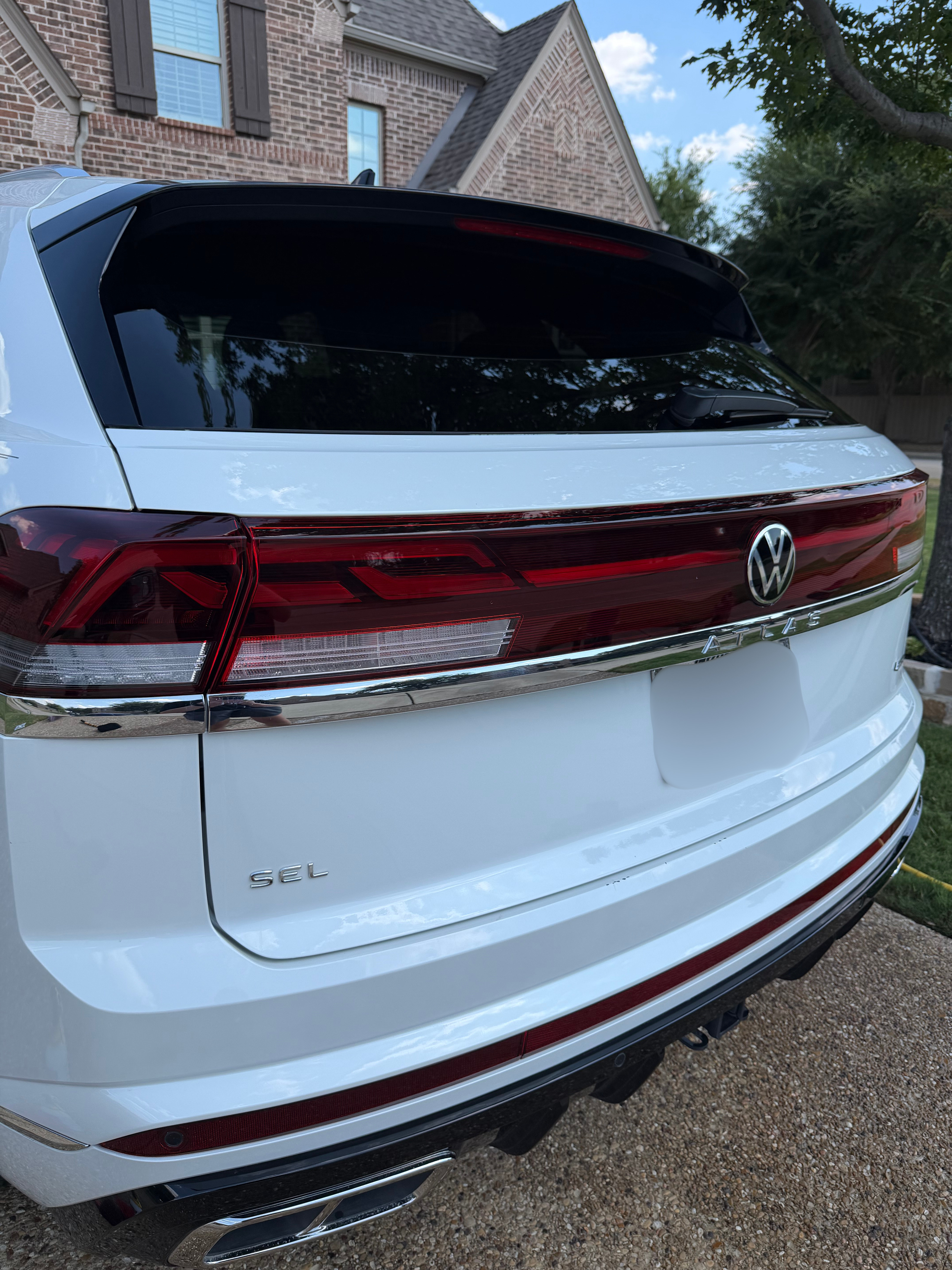 A freshly detailed vehicle